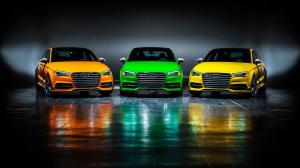 Audi S3 Exclusive Editions in Five Colors 2015 года